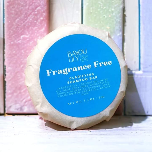 Fragrance Free Shampoo Bar - Clarifying