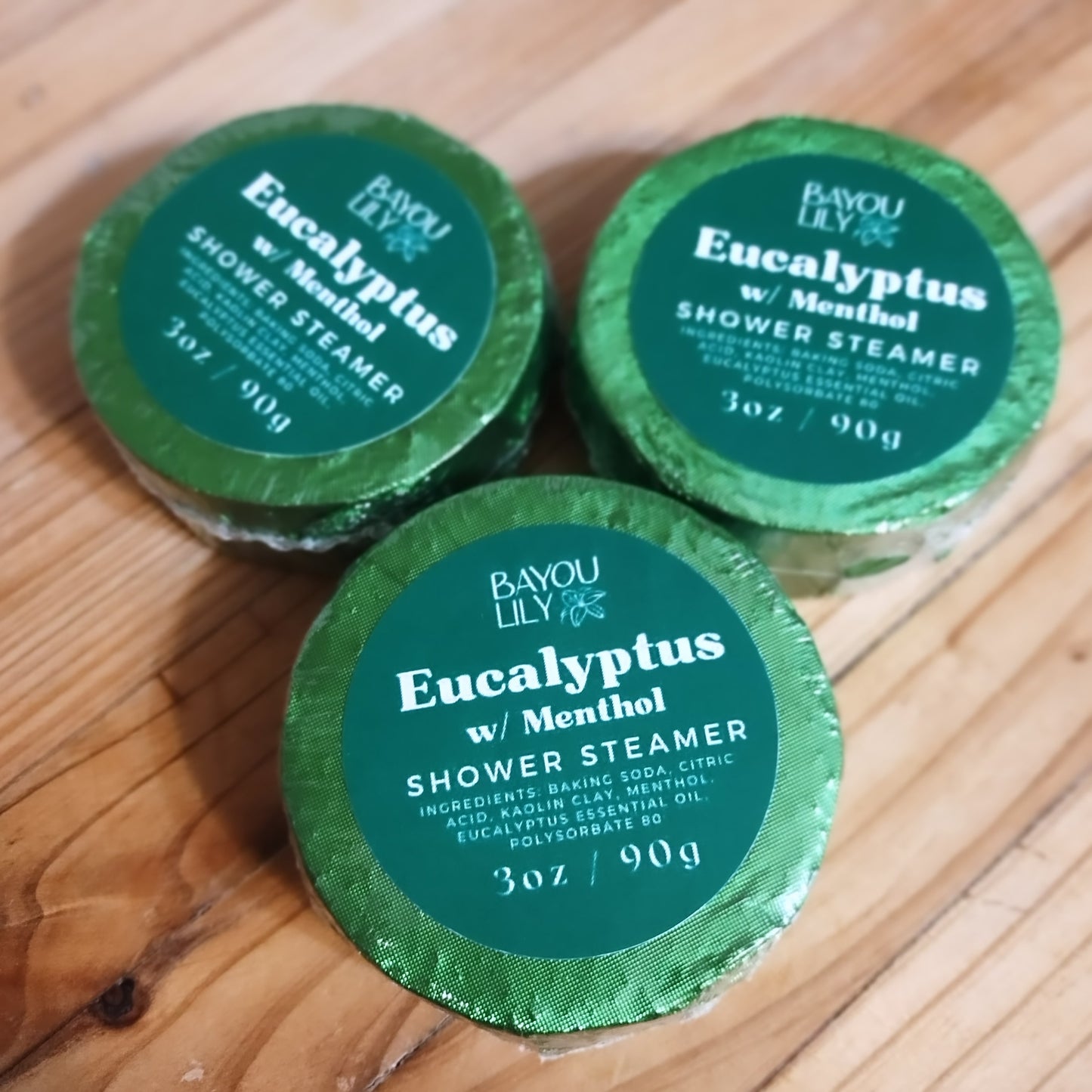 Eucalyptus Menthol Shower Steamers