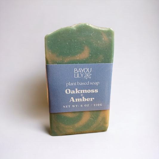 Oakmoss + Amber Soap