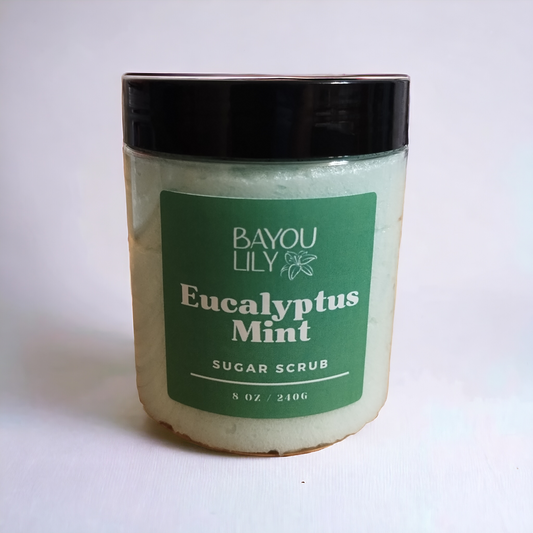 Eucalyptus Mint Sugar Scrub 8oz