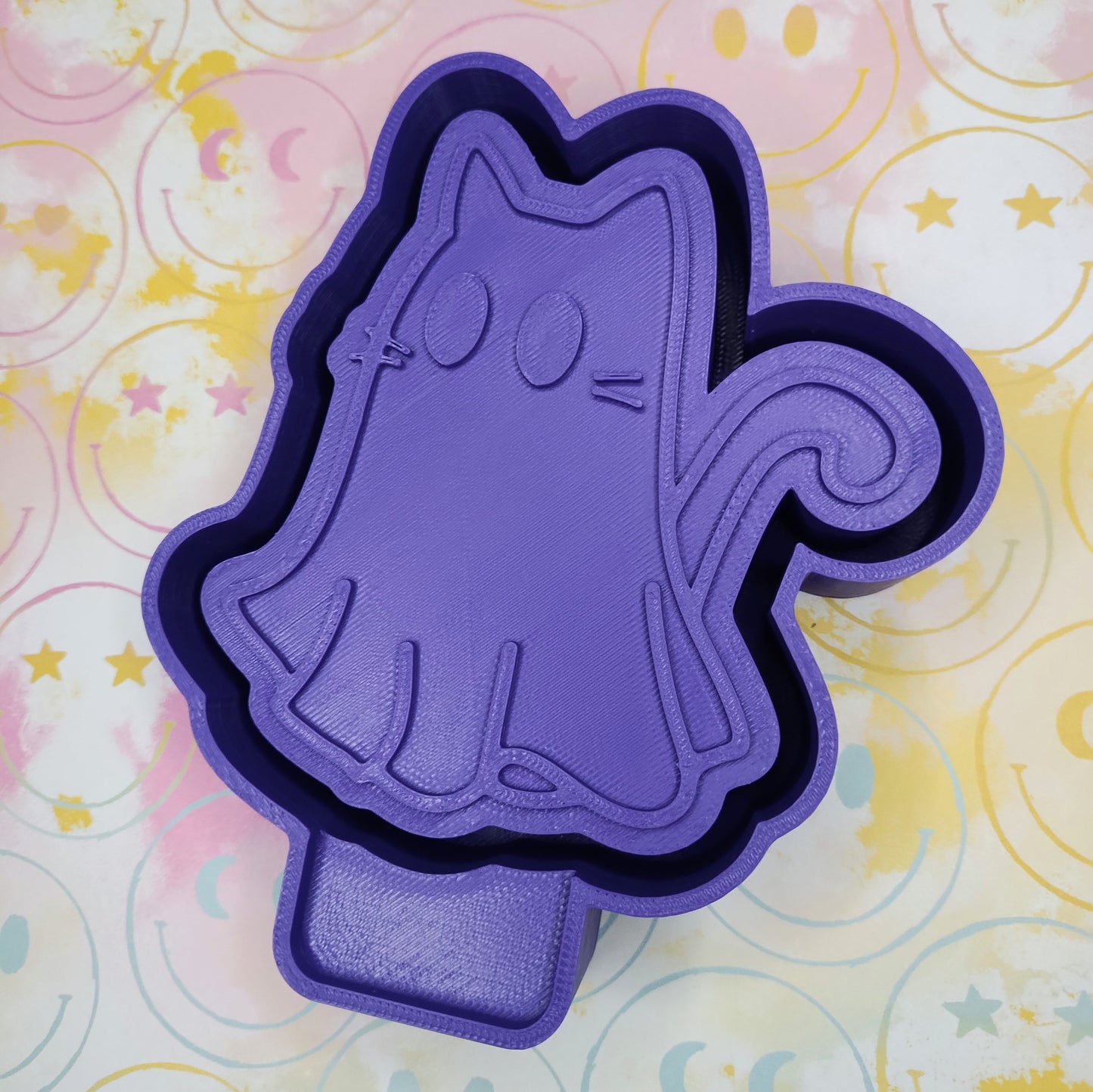 Ghost Cat Silicone Freshie Mold
