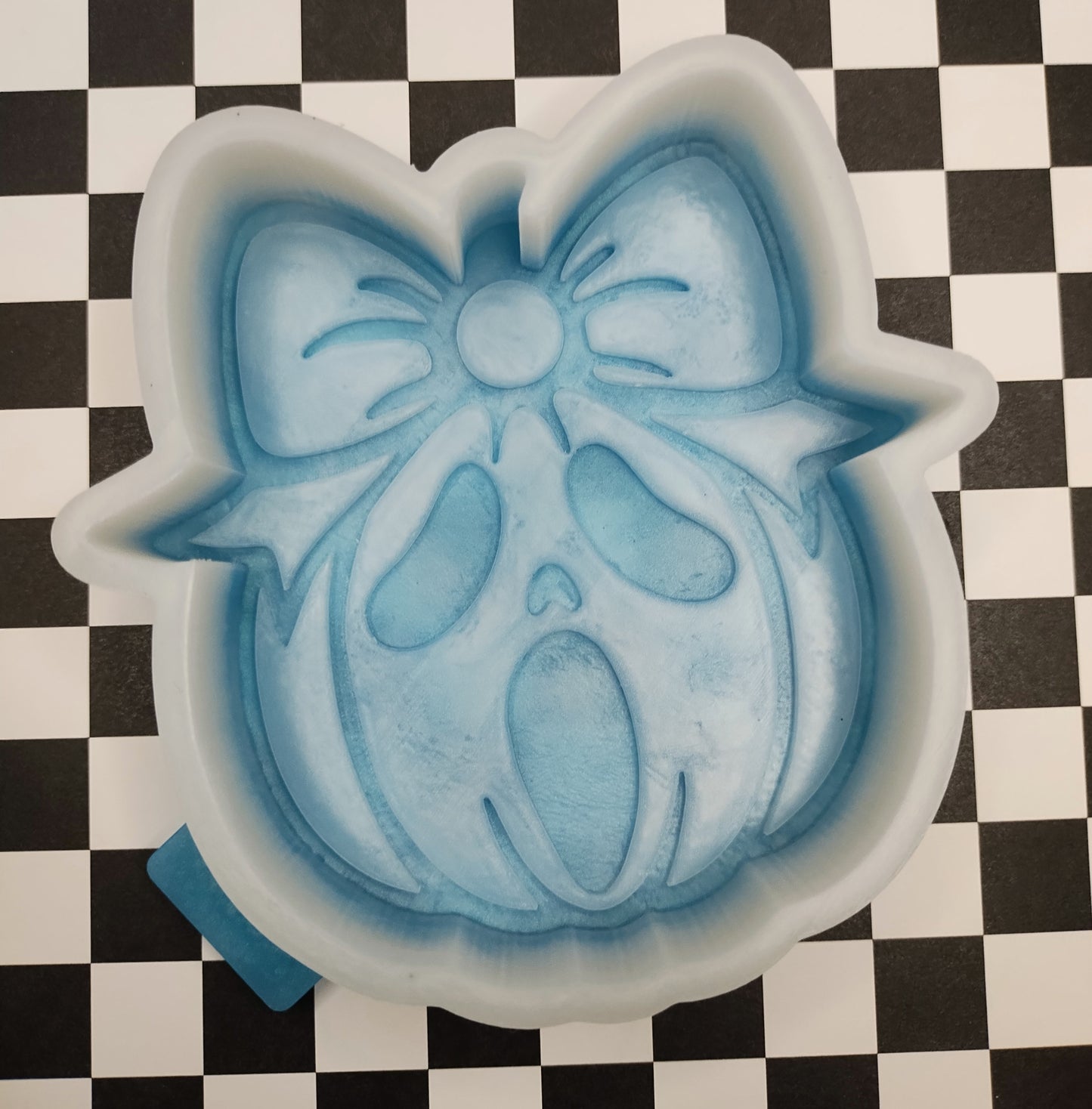 Horror Screaming Pumpkin Silicone Mold