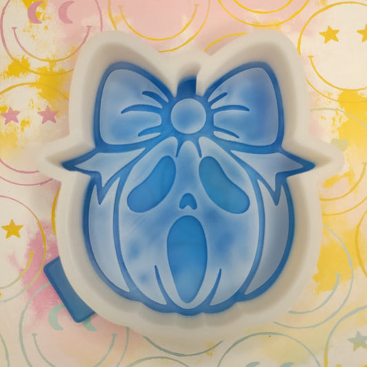Horror Screaming Pumpkin Silicone Mold