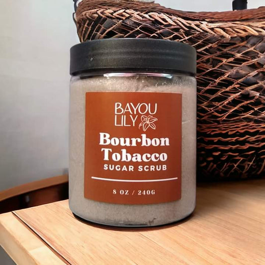 Bourbon Tobacco Sugar Scrub