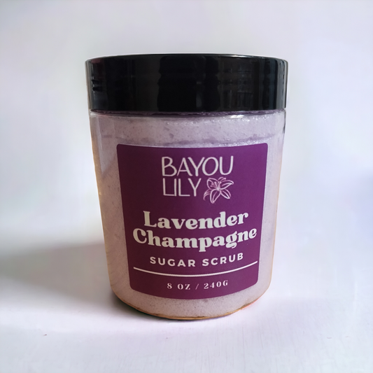 Lavender Champagne Sugar Scrub 8oz