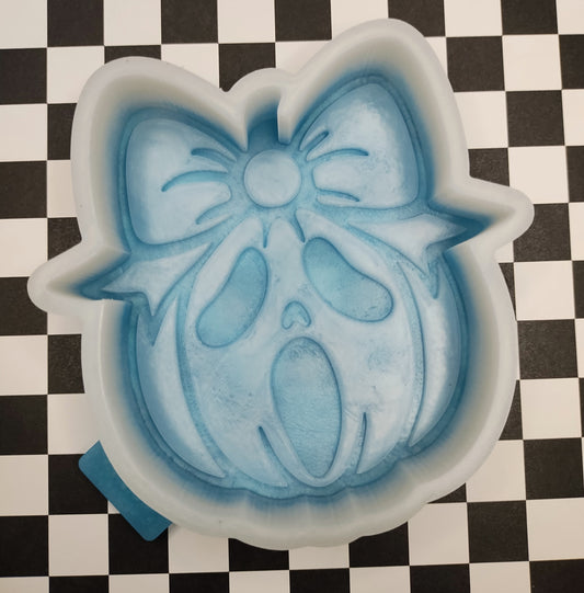 Horror Screaming Pumpkin Silicone Mold